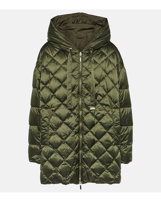 Max Mara The Cube quilted down jacket