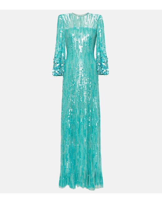 Jenny Packham Nymph embellished gown