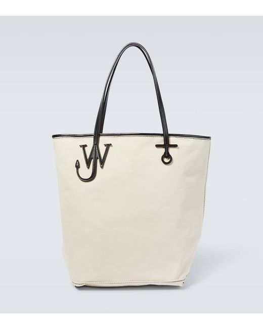 J.W.Anderson Anchor Tall canvas tote bag