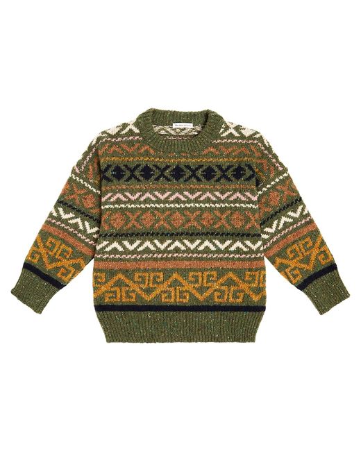 The New Society Tirso intarsia wool-blend sweater