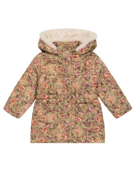 Louise Misha Floral-printed coat