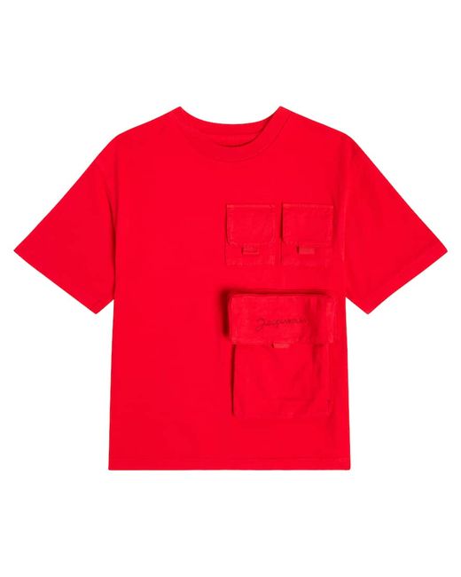 Jacquemus Enfant Le T-shirt Bolso cotton cargo