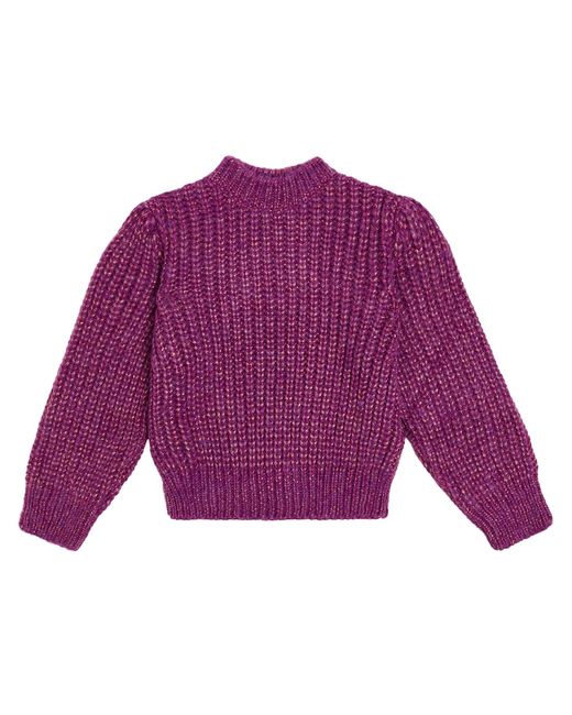 The New Society Ambrosia metallic knit sweater