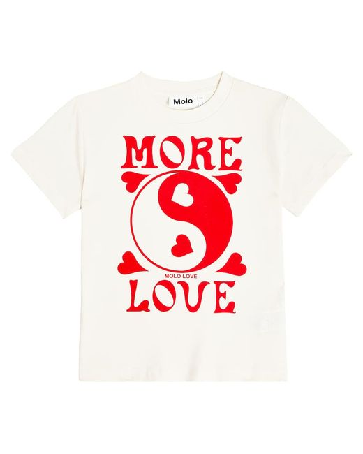 Molo Roxo printed cotton T-shirt
