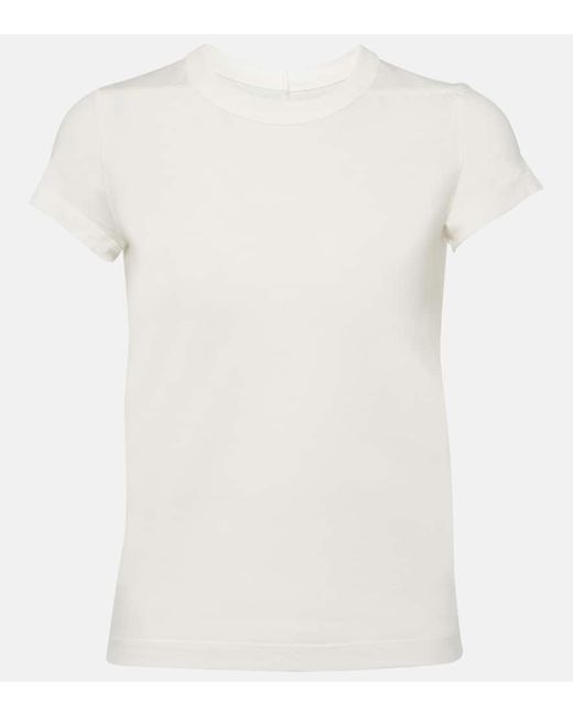 Rick Owens Cropped cotton jersey T-shirt