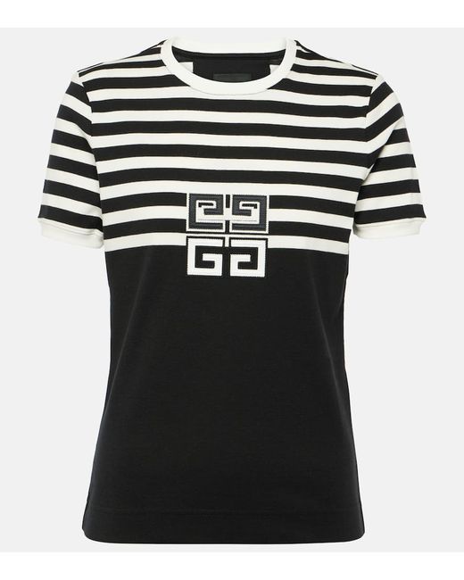 Givenchy 4G striped cotton jersey T-shirt