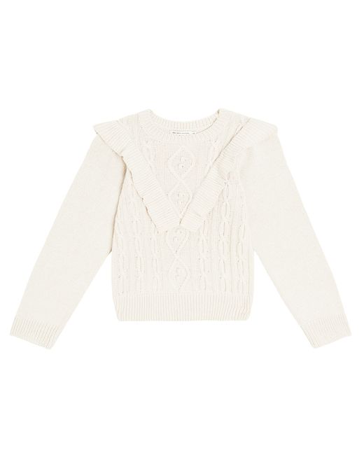 The New Society Lucia cable-knit wool-blend sweater