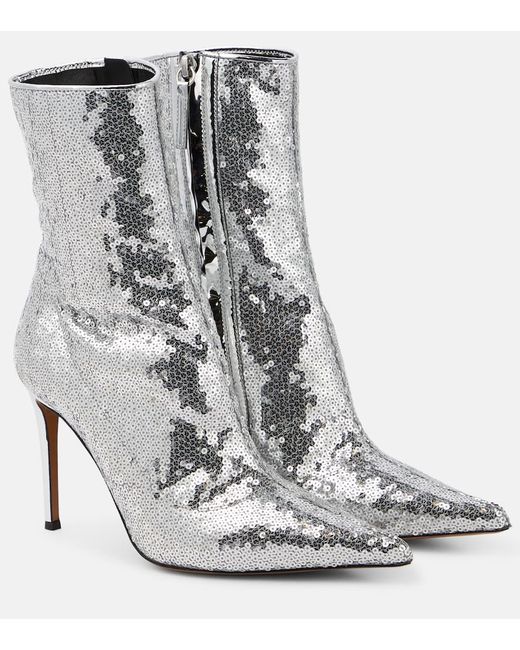 Alexandre Vauthier Sequined ankle boots
