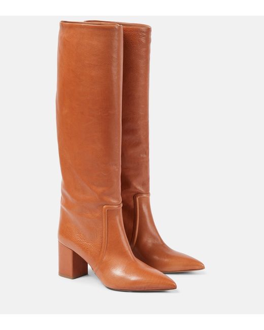 Paris Texas Anja leather knee-high boots