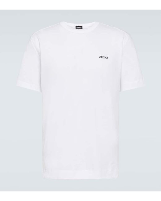 Z Zegna Logo cotton jersey T-shirt