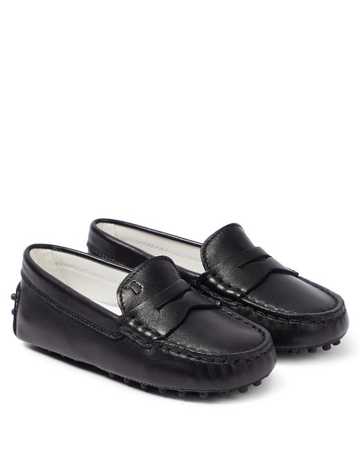 Tod'S Junior Gommino leather moccasins