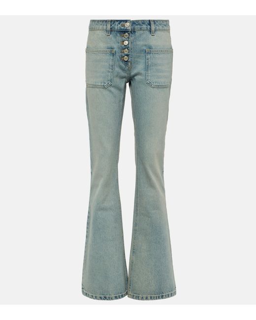 Courrèges Low-rise bootcut jeans