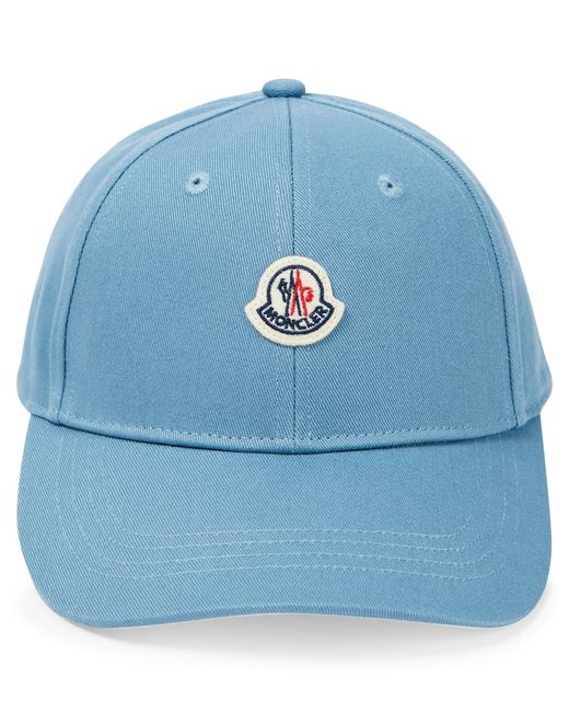 Moncler Enfant Logo cotton canvas baseball cap