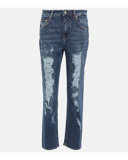Dolce & Gabbana High-rise boyfriend jeans