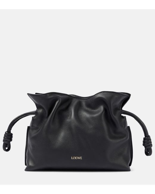 Loewe Flamenco Mini leather clutch