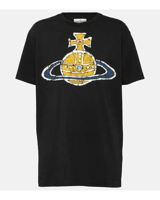 Vivienne Westwood Orb printed cotton jersey T-shirt