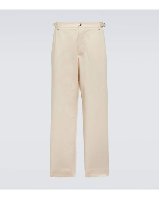 Jacquemus Le pantalon Jean cotton and linen pants