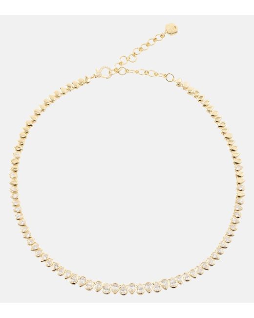 Shay Tennis 18kt necklace with diamonds