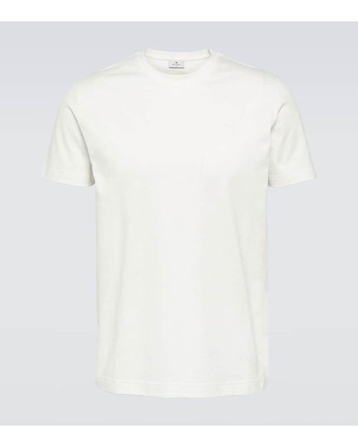 Etro Paisley cotton jersey T-shirt