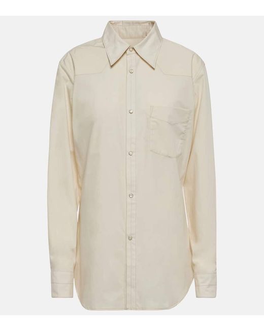 Lemaire Cotton poplin shirt