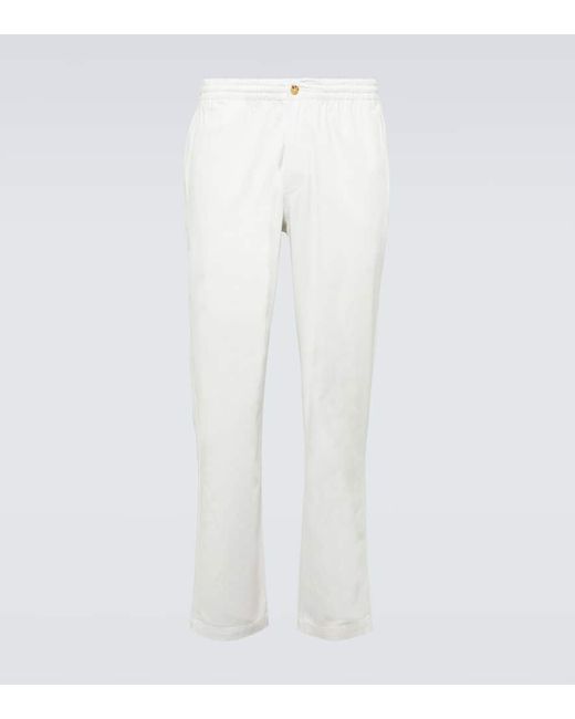 Polo Ralph Lauren Cotton-blend tapered pants
