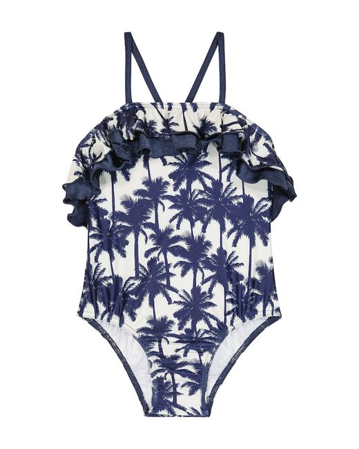 Suncracy Palms Menorca printed swimsuit