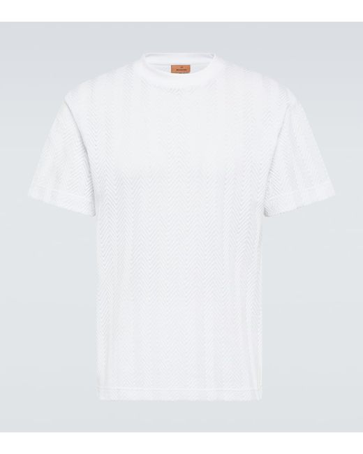 Missoni Chevron cotton-blend T-shirt
