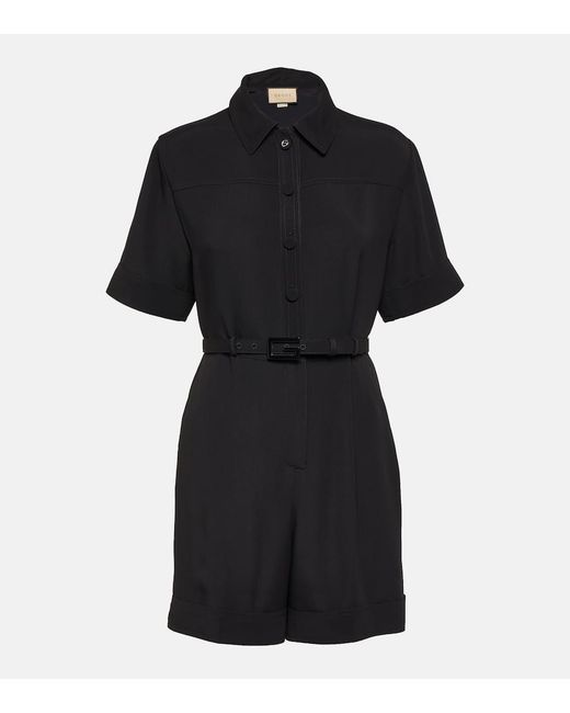 Gucci Belted playsuit
