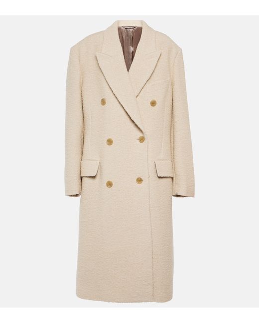 Acne Studios Double-breasted wool-blend coat
