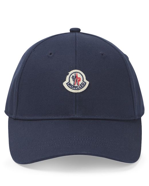 Moncler Enfant Logo cotton canvas baseball cap