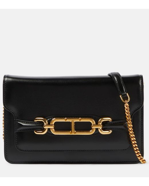 Tom Ford Whitney Small leather shoulder bag