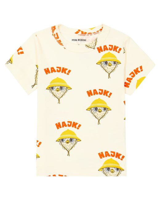 Mini Rodini Hike cotton jersey T-shirt