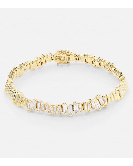 Suzanne Kalan 18kt bracelet with diamonds