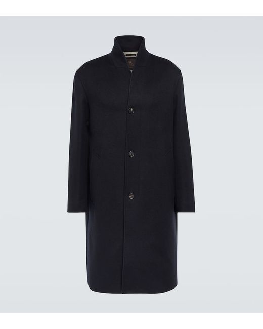 Loro Piana Daito single-breasted cashmere coat
