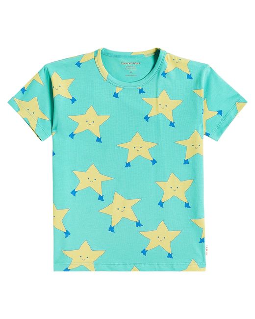 TinyCottons Printed cotton-blend jersey T-shirt