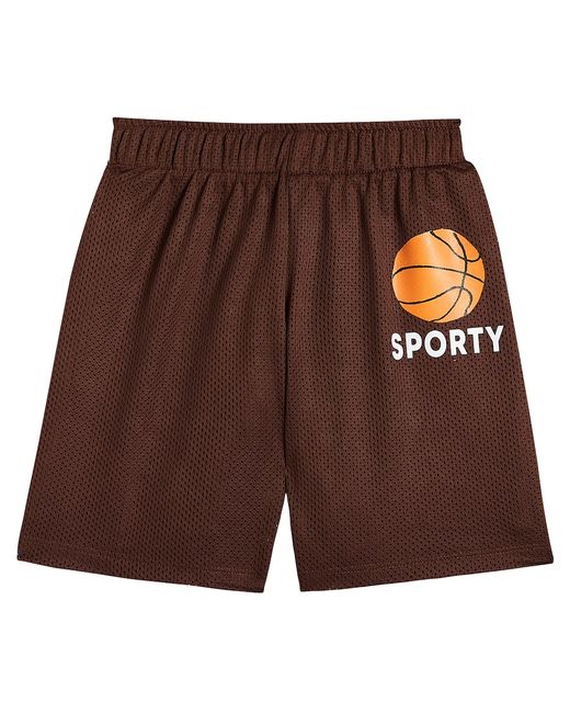 Mini Rodini Basketball printed shorts