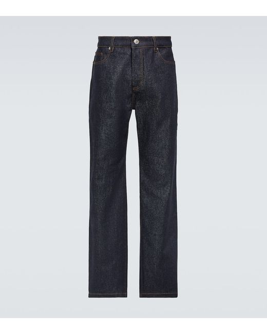 AMI Alexandre Mattiussi Mid-rise straight jeans