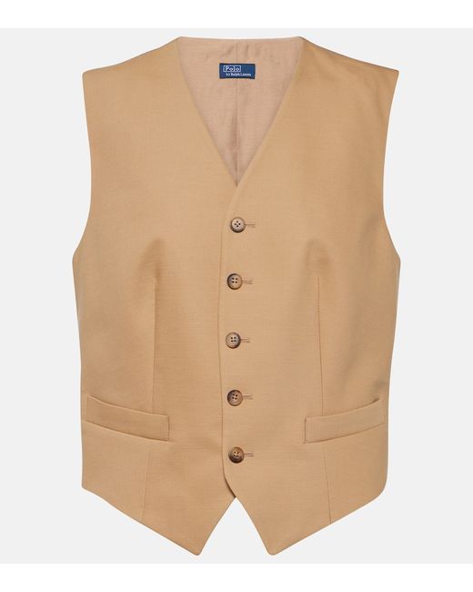Polo Ralph Lauren Cotton and wool vest