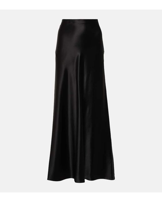 Saint Laurent Silk satin maxi skirt