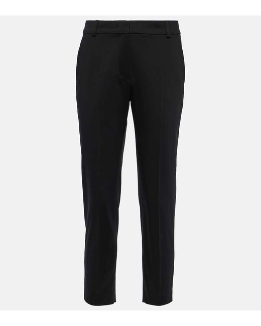 Max Mara Lince cotton cropped straight pants