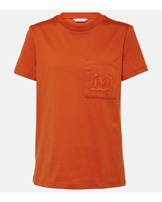 Max Mara Papaia cotton jersey T-shirt