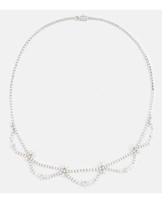 Yeprem 18kt gold necklace with diamonds