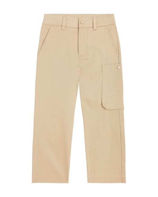 Moncler Enfant Cotton-blend twill pants