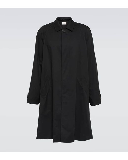 The Row Clayton cotton and cashmere coat