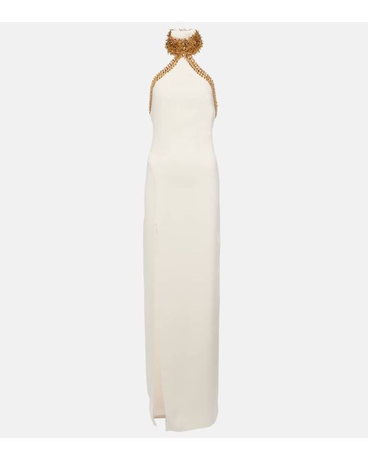 Tom Ford Embellished silk-blend gown
