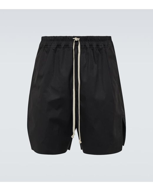 Rick Owens Cotton-blend shorts