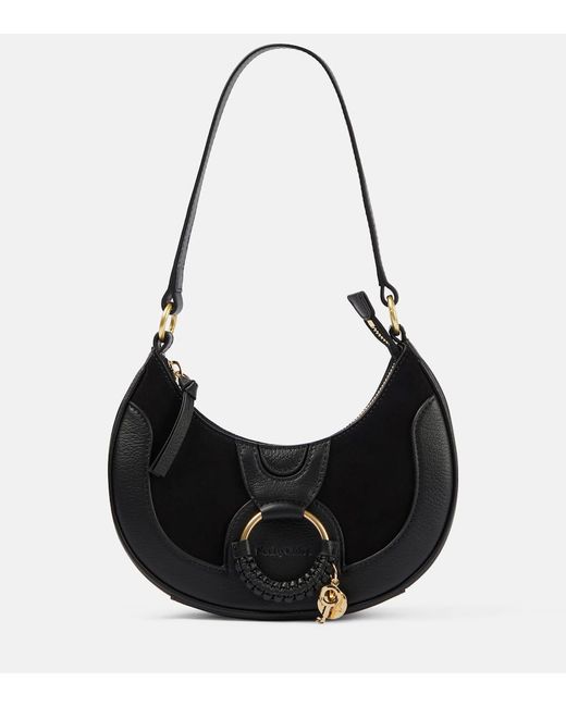 See by Chloé Hana Medium leather and suede shoulder bag