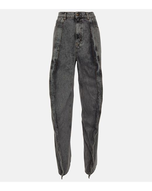 Y / Project Paneled straight jeans