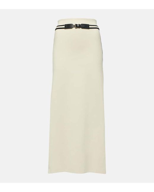Max Mara Ora cotton-blend maxi skirt
