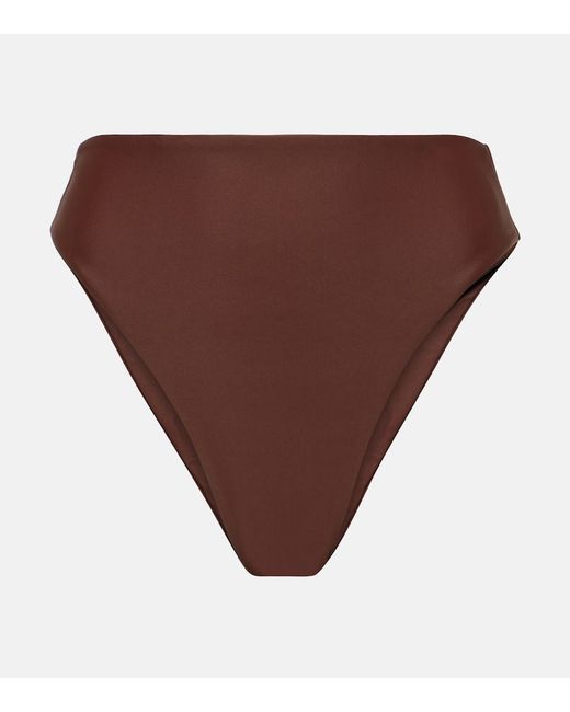 JADE Swim Incline high-rise bikini bottoms